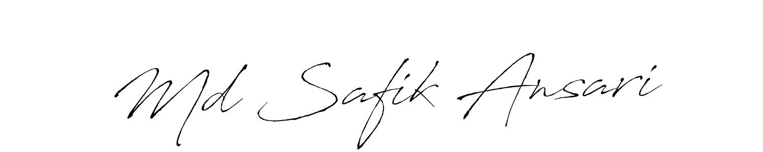 It looks lik you need a new signature style for name Md Safik Ansari. Design unique handwritten (Antro_Vectra) signature with our free signature maker in just a few clicks. Md Safik Ansari signature style 6 images and pictures png