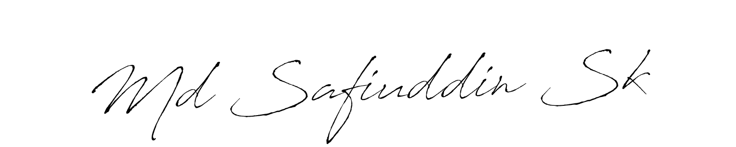 Use a signature maker to create a handwritten signature online. With this signature software, you can design (Antro_Vectra) your own signature for name Md Safiuddin Sk. Md Safiuddin Sk signature style 6 images and pictures png