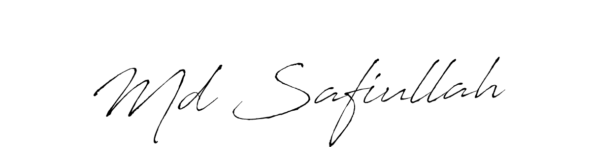 Also we have Md Safiullah name is the best signature style. Create professional handwritten signature collection using Antro_Vectra autograph style. Md Safiullah signature style 6 images and pictures png