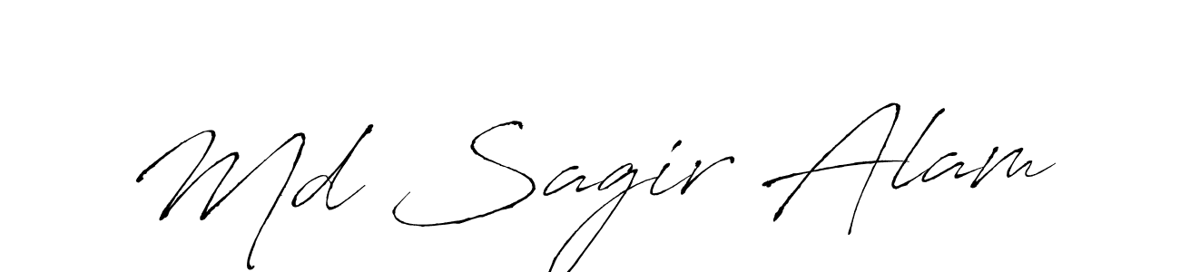 Antro_Vectra is a professional signature style that is perfect for those who want to add a touch of class to their signature. It is also a great choice for those who want to make their signature more unique. Get Md Sagir Alam name to fancy signature for free. Md Sagir Alam signature style 6 images and pictures png