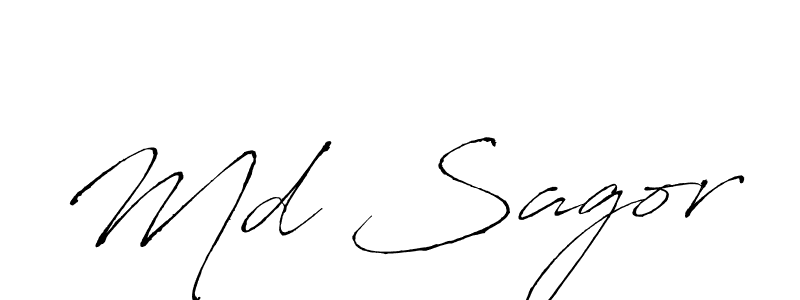 How to Draw Md Sagor signature style? Antro_Vectra is a latest design signature styles for name Md Sagor. Md Sagor signature style 6 images and pictures png