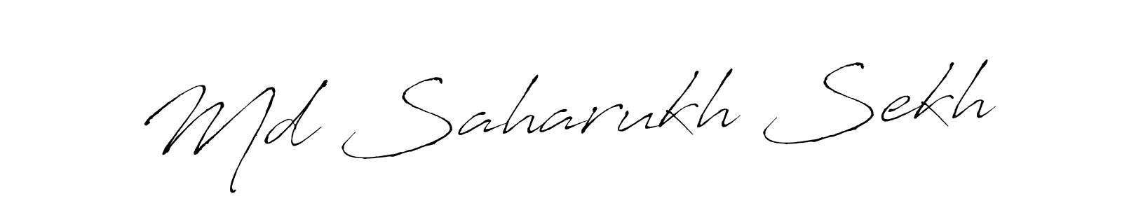 if you are searching for the best signature style for your name Md Saharukh Sekh. so please give up your signature search. here we have designed multiple signature styles  using Antro_Vectra. Md Saharukh Sekh signature style 6 images and pictures png
