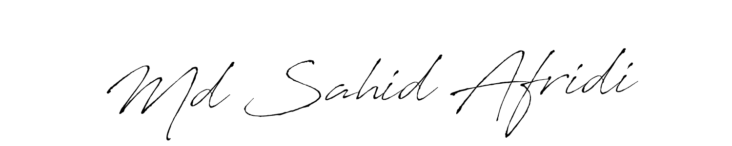 Also You can easily find your signature by using the search form. We will create Md Sahid Afridi name handwritten signature images for you free of cost using Antro_Vectra sign style. Md Sahid Afridi signature style 6 images and pictures png