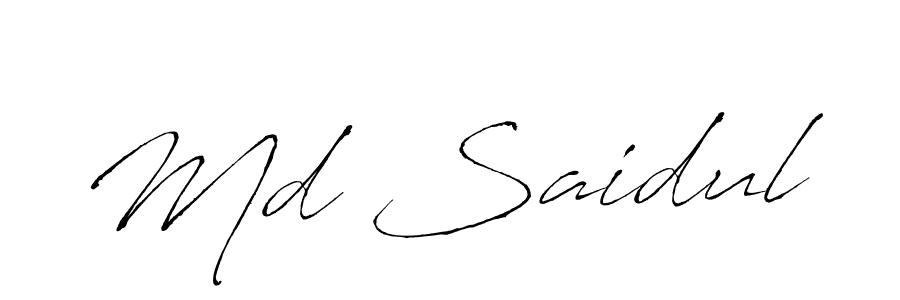 You can use this online signature creator to create a handwritten signature for the name Md Saidul. This is the best online autograph maker. Md Saidul signature style 6 images and pictures png