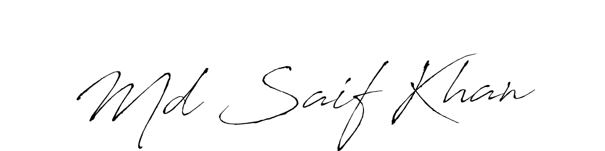 Make a beautiful signature design for name Md Saif Khan. Use this online signature maker to create a handwritten signature for free. Md Saif Khan signature style 6 images and pictures png