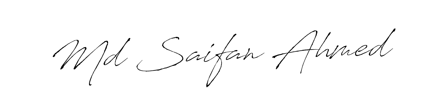 Make a beautiful signature design for name Md Saifan Ahmed. Use this online signature maker to create a handwritten signature for free. Md Saifan Ahmed signature style 6 images and pictures png