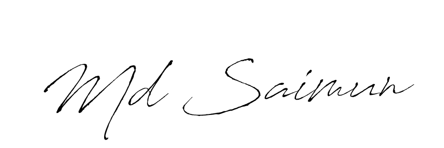 How to Draw Md Saimun signature style? Antro_Vectra is a latest design signature styles for name Md Saimun. Md Saimun signature style 6 images and pictures png