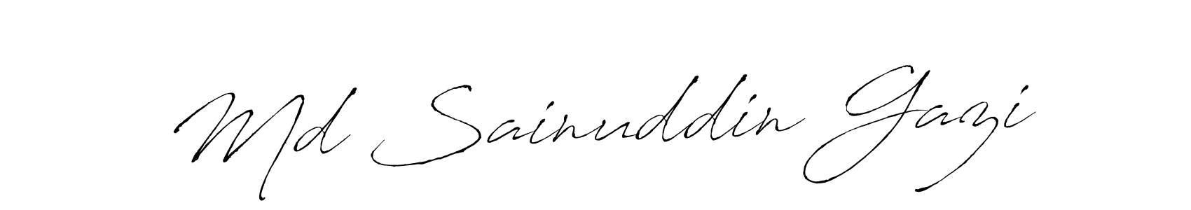 You should practise on your own different ways (Antro_Vectra) to write your name (Md Sainuddin Gazi) in signature. don't let someone else do it for you. Md Sainuddin Gazi signature style 6 images and pictures png