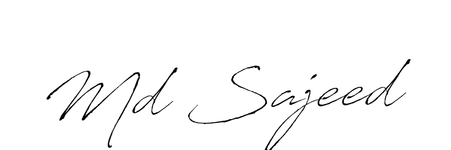 The best way (Antro_Vectra) to make a short signature is to pick only two or three words in your name. The name Md Sajeed include a total of six letters. For converting this name. Md Sajeed signature style 6 images and pictures png