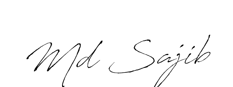 Also we have Md Sajib name is the best signature style. Create professional handwritten signature collection using Antro_Vectra autograph style. Md Sajib signature style 6 images and pictures png