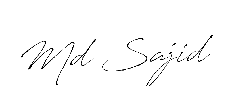 You should practise on your own different ways (Antro_Vectra) to write your name (Md Sajid) in signature. don't let someone else do it for you. Md Sajid signature style 6 images and pictures png