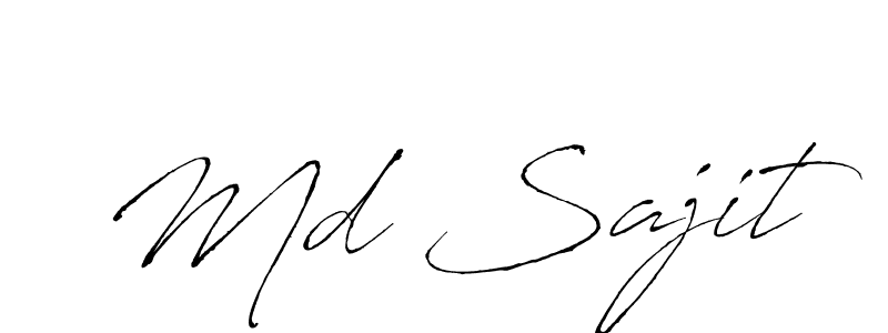Make a short Md Sajit signature style. Manage your documents anywhere anytime using Antro_Vectra. Create and add eSignatures, submit forms, share and send files easily. Md Sajit signature style 6 images and pictures png