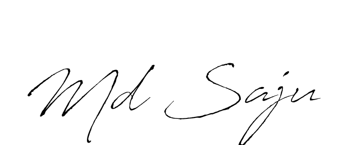 Also You can easily find your signature by using the search form. We will create Md Saju name handwritten signature images for you free of cost using Antro_Vectra sign style. Md Saju signature style 6 images and pictures png