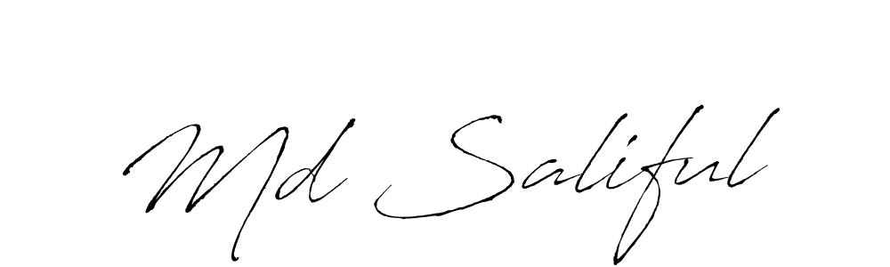 Make a beautiful signature design for name Md Saliful. Use this online signature maker to create a handwritten signature for free. Md Saliful signature style 6 images and pictures png