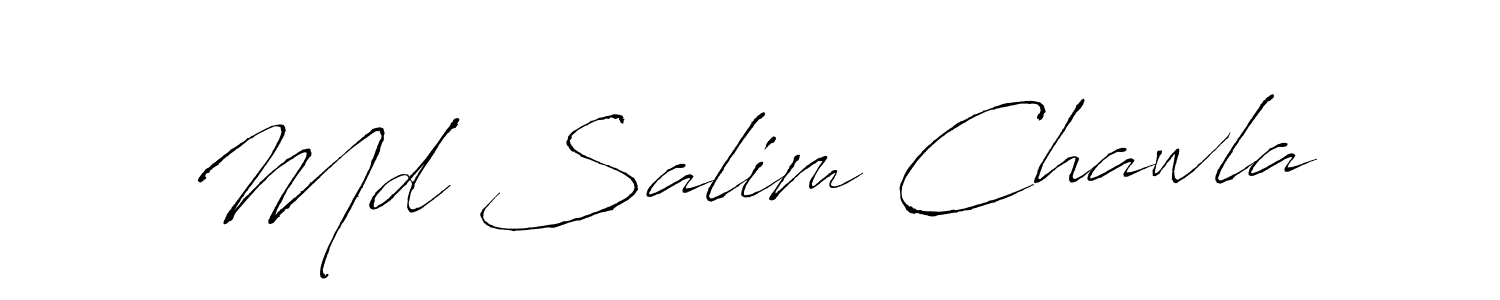 This is the best signature style for the Md Salim Chawla name. Also you like these signature font (Antro_Vectra). Mix name signature. Md Salim Chawla signature style 6 images and pictures png