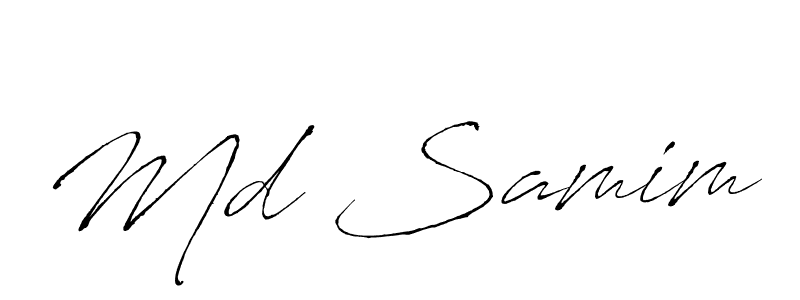 if you are searching for the best signature style for your name Md Samim. so please give up your signature search. here we have designed multiple signature styles  using Antro_Vectra. Md Samim signature style 6 images and pictures png