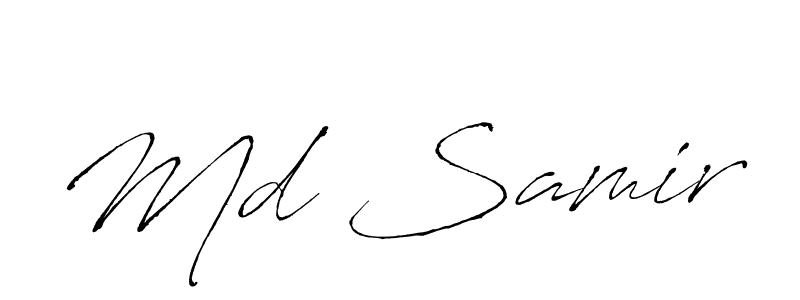 Here are the top 10 professional signature styles for the name Md Samir. These are the best autograph styles you can use for your name. Md Samir signature style 6 images and pictures png