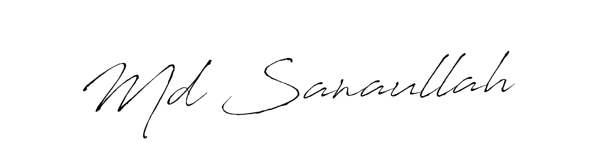 Antro_Vectra is a professional signature style that is perfect for those who want to add a touch of class to their signature. It is also a great choice for those who want to make their signature more unique. Get Md Sanaullah name to fancy signature for free. Md Sanaullah signature style 6 images and pictures png