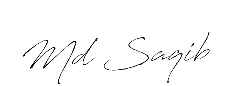The best way (Antro_Vectra) to make a short signature is to pick only two or three words in your name. The name Md Saqib include a total of six letters. For converting this name. Md Saqib signature style 6 images and pictures png