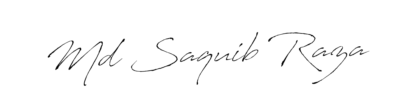 Also we have Md Saquib Raza name is the best signature style. Create professional handwritten signature collection using Antro_Vectra autograph style. Md Saquib Raza signature style 6 images and pictures png