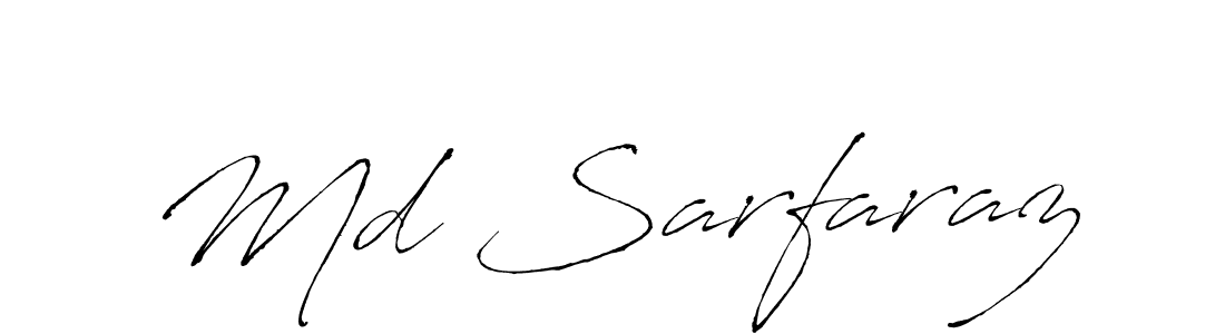 This is the best signature style for the Md Sarfaraz name. Also you like these signature font (Antro_Vectra). Mix name signature. Md Sarfaraz signature style 6 images and pictures png