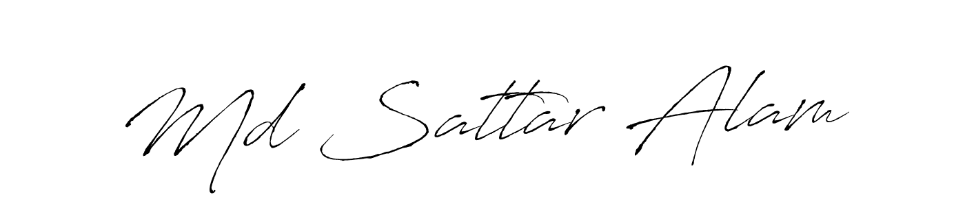 The best way (Antro_Vectra) to make a short signature is to pick only two or three words in your name. The name Md Sattar Alam include a total of six letters. For converting this name. Md Sattar Alam signature style 6 images and pictures png