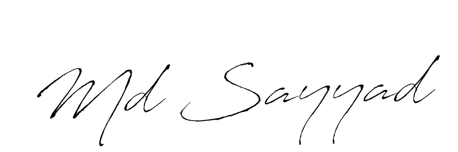Antro_Vectra is a professional signature style that is perfect for those who want to add a touch of class to their signature. It is also a great choice for those who want to make their signature more unique. Get Md Sayyad name to fancy signature for free. Md Sayyad signature style 6 images and pictures png