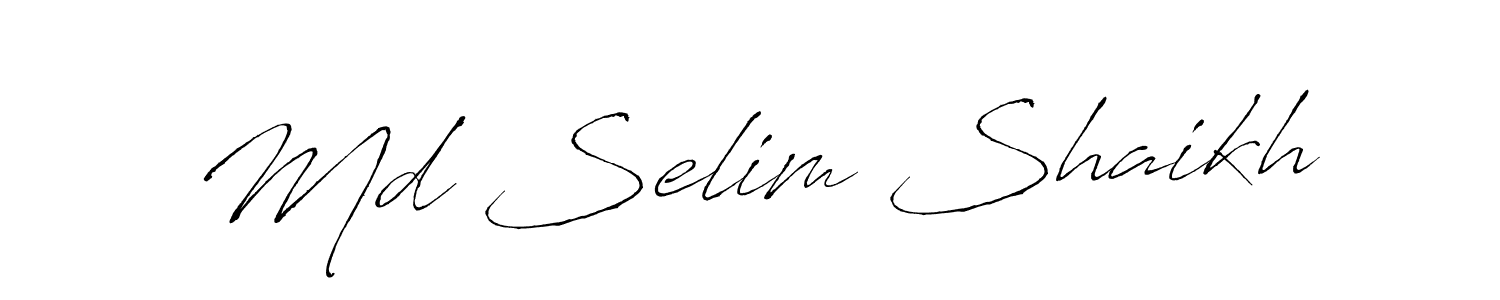 You should practise on your own different ways (Antro_Vectra) to write your name (Md Selim Shaikh) in signature. don't let someone else do it for you. Md Selim Shaikh signature style 6 images and pictures png