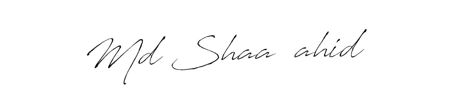 Make a short Md Shaaسمahid signature style. Manage your documents anywhere anytime using Antro_Vectra. Create and add eSignatures, submit forms, share and send files easily. Md Shaaسمahid signature style 6 images and pictures png