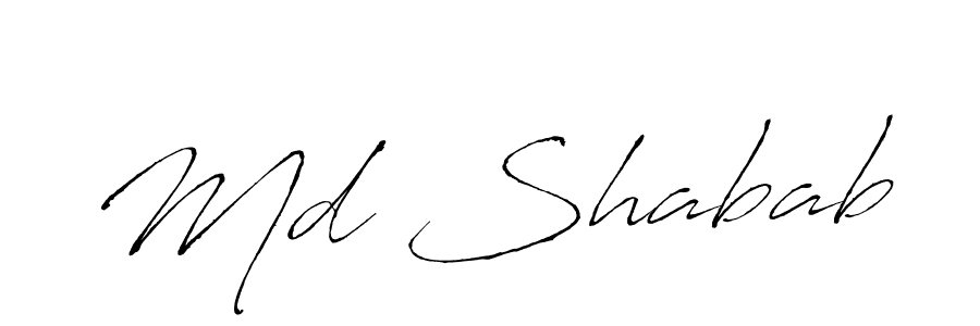 It looks lik you need a new signature style for name Md Shabab. Design unique handwritten (Antro_Vectra) signature with our free signature maker in just a few clicks. Md Shabab signature style 6 images and pictures png