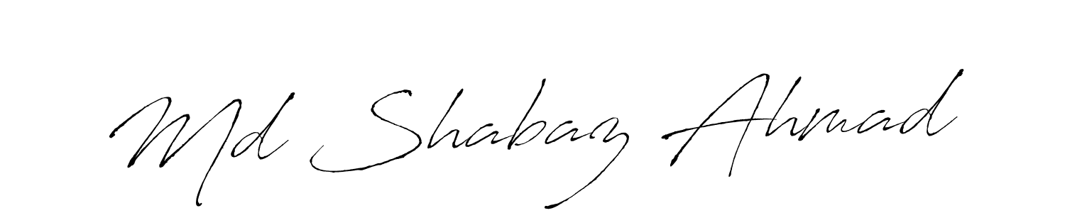 How to make Md Shabaz Ahmad signature? Antro_Vectra is a professional autograph style. Create handwritten signature for Md Shabaz Ahmad name. Md Shabaz Ahmad signature style 6 images and pictures png