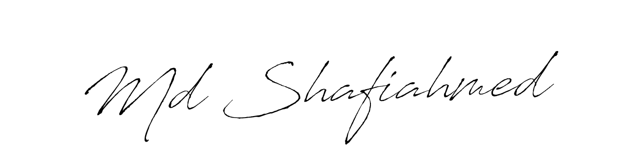 Md Shafiahmed stylish signature style. Best Handwritten Sign (Antro_Vectra) for my name. Handwritten Signature Collection Ideas for my name Md Shafiahmed. Md Shafiahmed signature style 6 images and pictures png