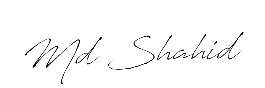 Once you've used our free online signature maker to create your best signature Antro_Vectra style, it's time to enjoy all of the benefits that Md Shahid name signing documents. Md Shahid signature style 6 images and pictures png