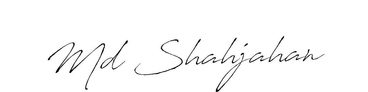 Use a signature maker to create a handwritten signature online. With this signature software, you can design (Antro_Vectra) your own signature for name Md Shahjahan. Md Shahjahan signature style 6 images and pictures png