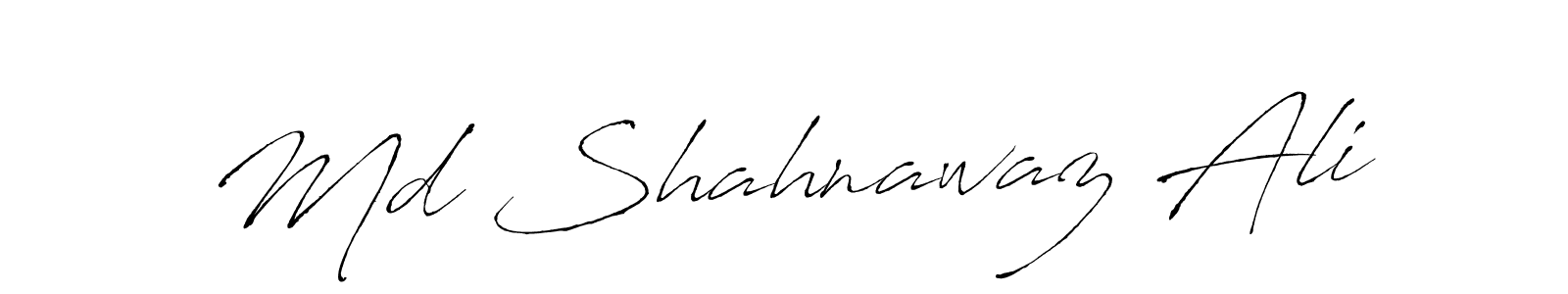 How to make Md Shahnawaz Ali signature? Antro_Vectra is a professional autograph style. Create handwritten signature for Md Shahnawaz Ali name. Md Shahnawaz Ali signature style 6 images and pictures png