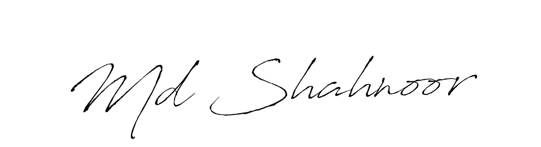 Md Shahnoor stylish signature style. Best Handwritten Sign (Antro_Vectra) for my name. Handwritten Signature Collection Ideas for my name Md Shahnoor. Md Shahnoor signature style 6 images and pictures png