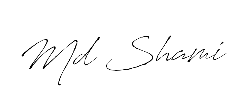 Md Shami stylish signature style. Best Handwritten Sign (Antro_Vectra) for my name. Handwritten Signature Collection Ideas for my name Md Shami. Md Shami signature style 6 images and pictures png