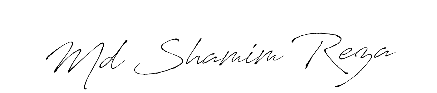 Use a signature maker to create a handwritten signature online. With this signature software, you can design (Antro_Vectra) your own signature for name Md Shamim Reza. Md Shamim Reza signature style 6 images and pictures png