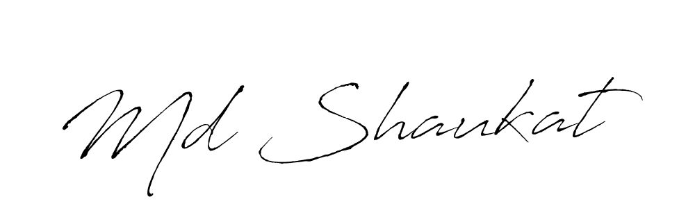 Also You can easily find your signature by using the search form. We will create Md Shaukat name handwritten signature images for you free of cost using Antro_Vectra sign style. Md Shaukat signature style 6 images and pictures png