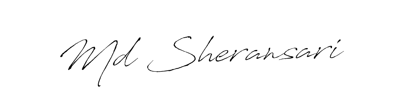 Once you've used our free online signature maker to create your best signature Antro_Vectra style, it's time to enjoy all of the benefits that Md Sheransari name signing documents. Md Sheransari signature style 6 images and pictures png