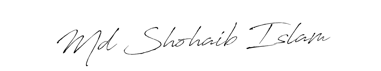 It looks lik you need a new signature style for name Md Shohaib Islam. Design unique handwritten (Antro_Vectra) signature with our free signature maker in just a few clicks. Md Shohaib Islam signature style 6 images and pictures png