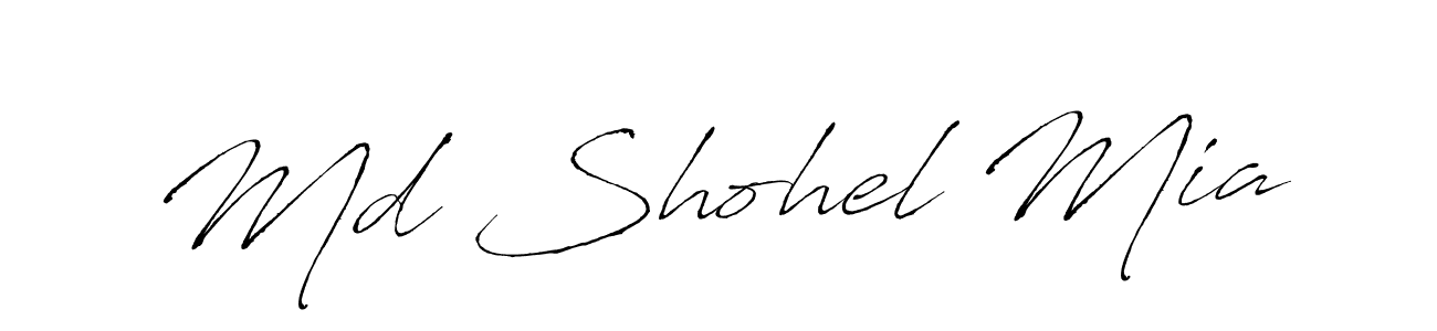 You can use this online signature creator to create a handwritten signature for the name Md Shohel Mia. This is the best online autograph maker. Md Shohel Mia signature style 6 images and pictures png