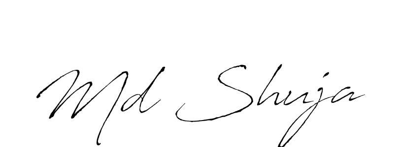 Also we have Md Shuja name is the best signature style. Create professional handwritten signature collection using Antro_Vectra autograph style. Md Shuja signature style 6 images and pictures png
