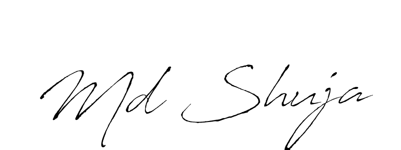 The best way (Antro_Vectra) to make a short signature is to pick only two or three words in your name. The name Md Shuja include a total of six letters. For converting this name. Md Shuja signature style 6 images and pictures png