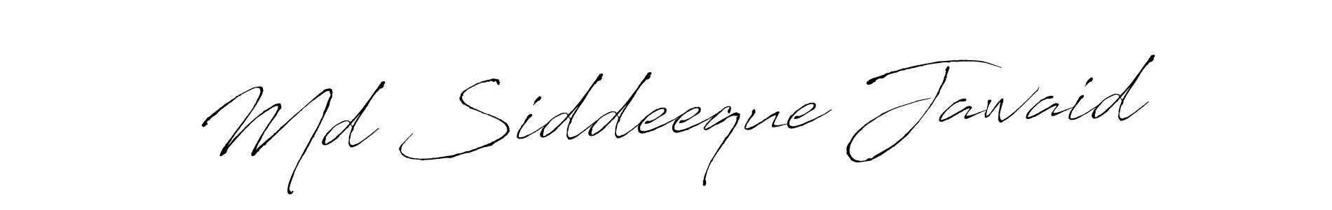 Make a beautiful signature design for name Md Siddeeque Jawaid. Use this online signature maker to create a handwritten signature for free. Md Siddeeque Jawaid signature style 6 images and pictures png
