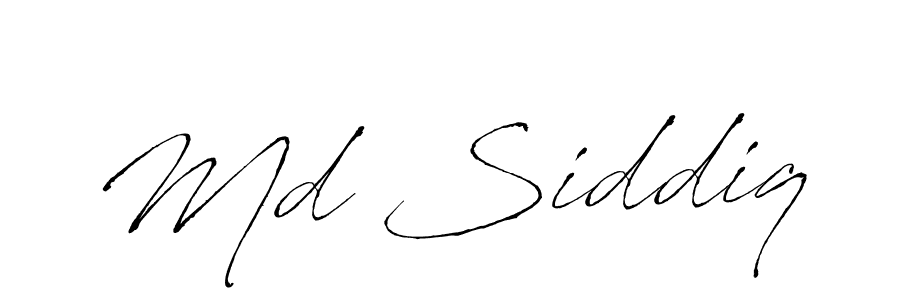 Antro_Vectra is a professional signature style that is perfect for those who want to add a touch of class to their signature. It is also a great choice for those who want to make their signature more unique. Get Md Siddiq name to fancy signature for free. Md Siddiq signature style 6 images and pictures png