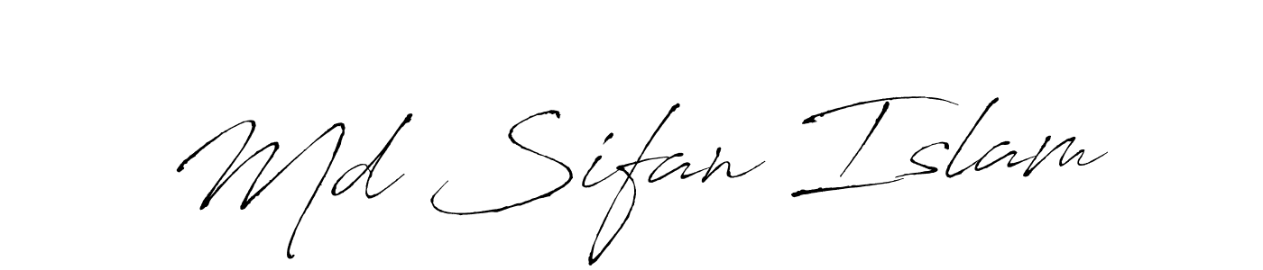 You should practise on your own different ways (Antro_Vectra) to write your name (Md Sifan Islam) in signature. don't let someone else do it for you. Md Sifan Islam signature style 6 images and pictures png