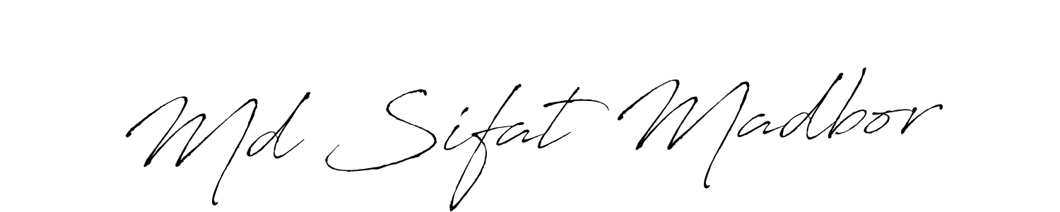 Also You can easily find your signature by using the search form. We will create Md Sifat Madbor name handwritten signature images for you free of cost using Antro_Vectra sign style. Md Sifat Madbor signature style 6 images and pictures png