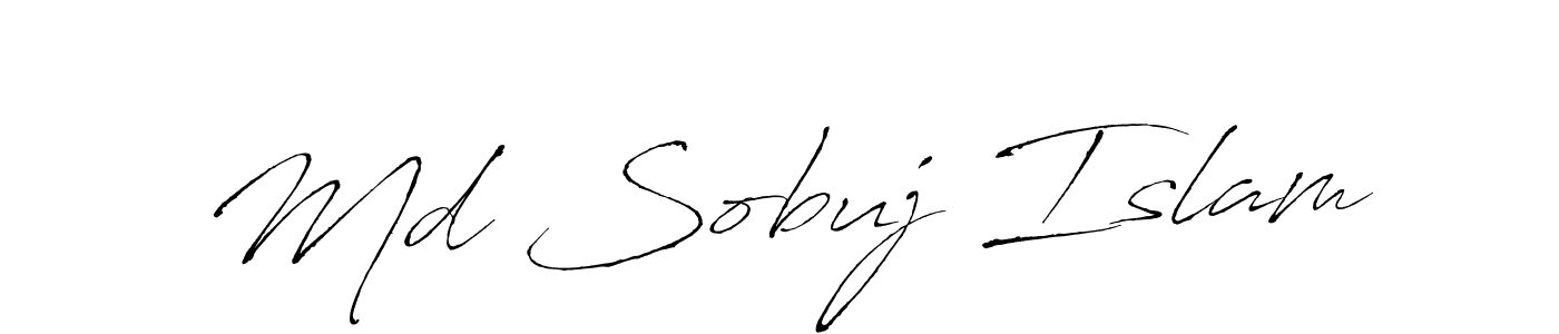 Use a signature maker to create a handwritten signature online. With this signature software, you can design (Antro_Vectra) your own signature for name Md Sobuj Islam. Md Sobuj Islam signature style 6 images and pictures png