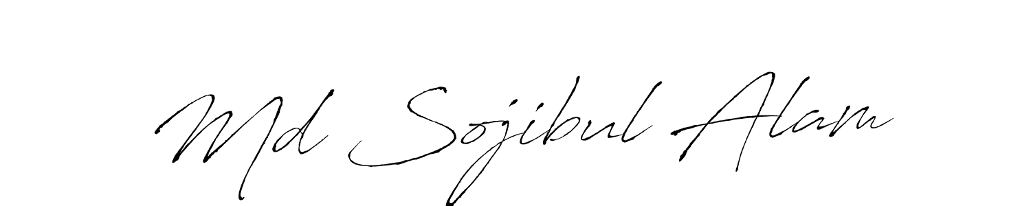 How to make Md Sojibul Alam signature? Antro_Vectra is a professional autograph style. Create handwritten signature for Md Sojibul Alam name. Md Sojibul Alam signature style 6 images and pictures png